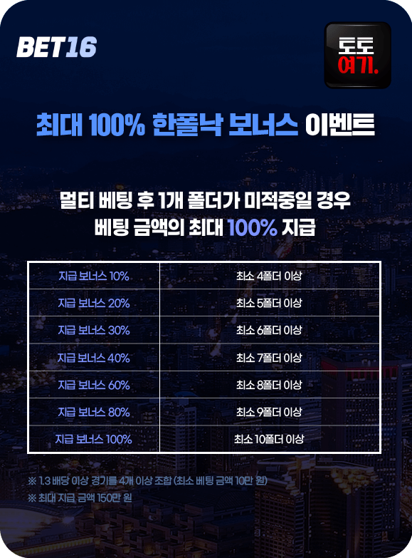 최대 100% 한폴낙 이벤트