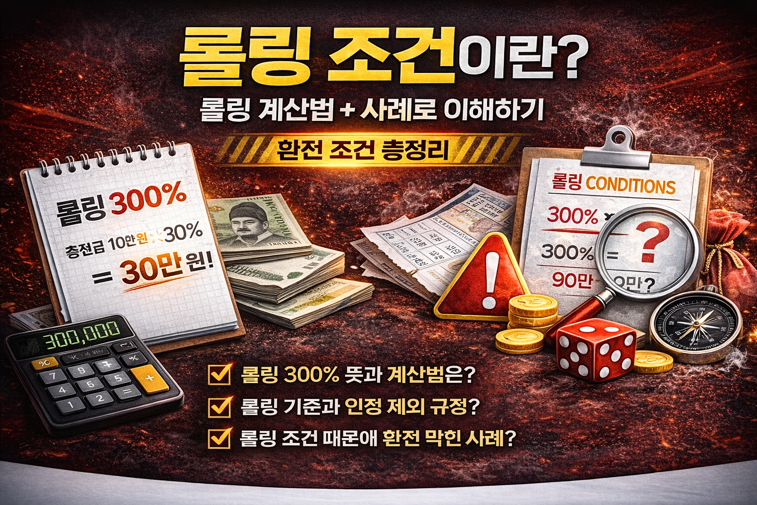 롤링 조건이란?