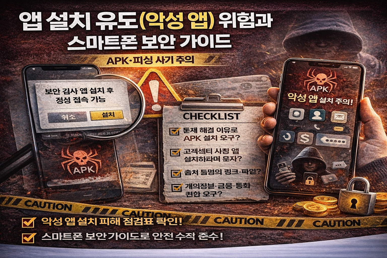 앱 설치 유도(악성 앱) 위험과 스마트폰 보안 가이드