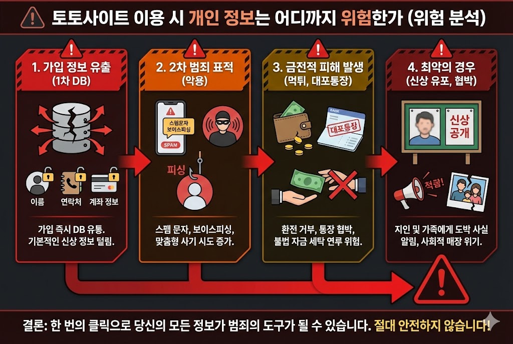 토토사이트 개인정보, 어디까지 유출될까? 심각한 보안 위험과 대처법