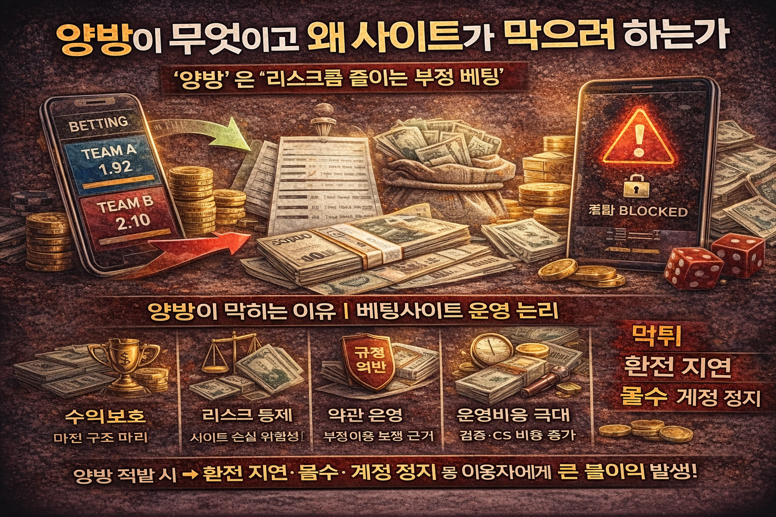 양방이 무엇이고 왜 사이트가 막으려 하는가