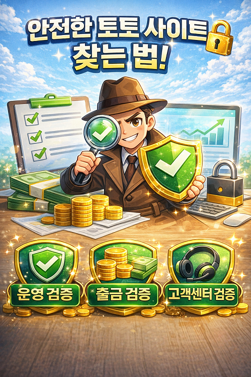 토토 사이트 안전한 곳은 어떻게 찾을까