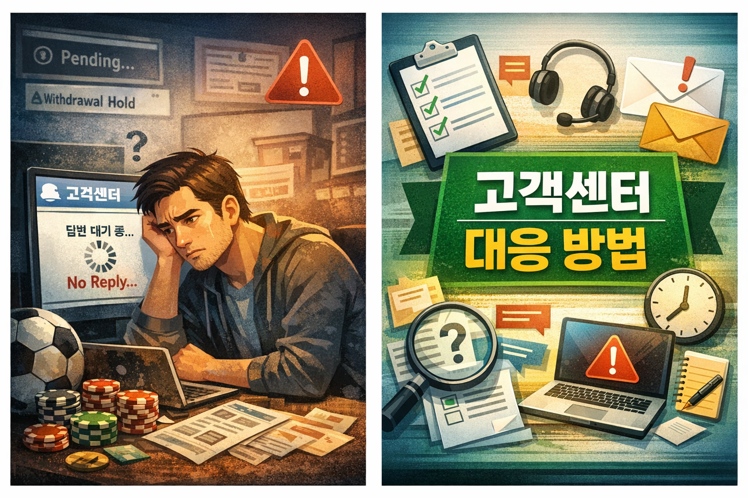 토토 이용 중 고객센터가 답을 안 할 때 대응법