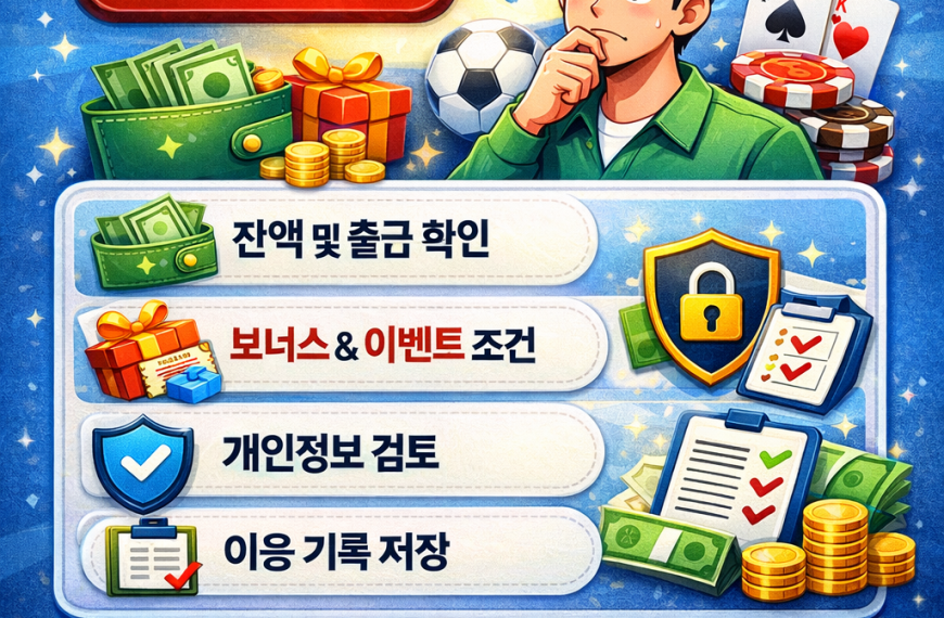 토토 사이트 탈퇴 전 꼭 확인해야 할 사항