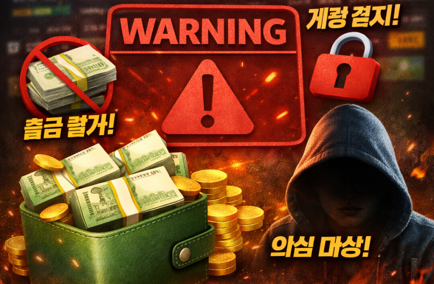 토토 충전 후 베팅 안 하면 어떻게 될까