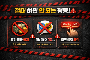 토토 환전 지연 시 절대 하면 안 되는 행동 안내 이미지