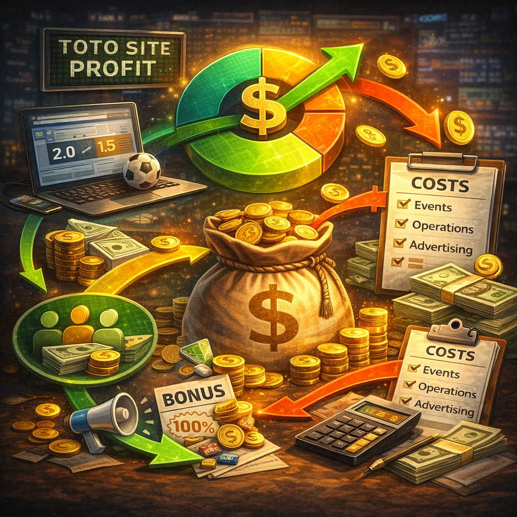 토토 사이트 수익 구조는 어떻게 만들어질까