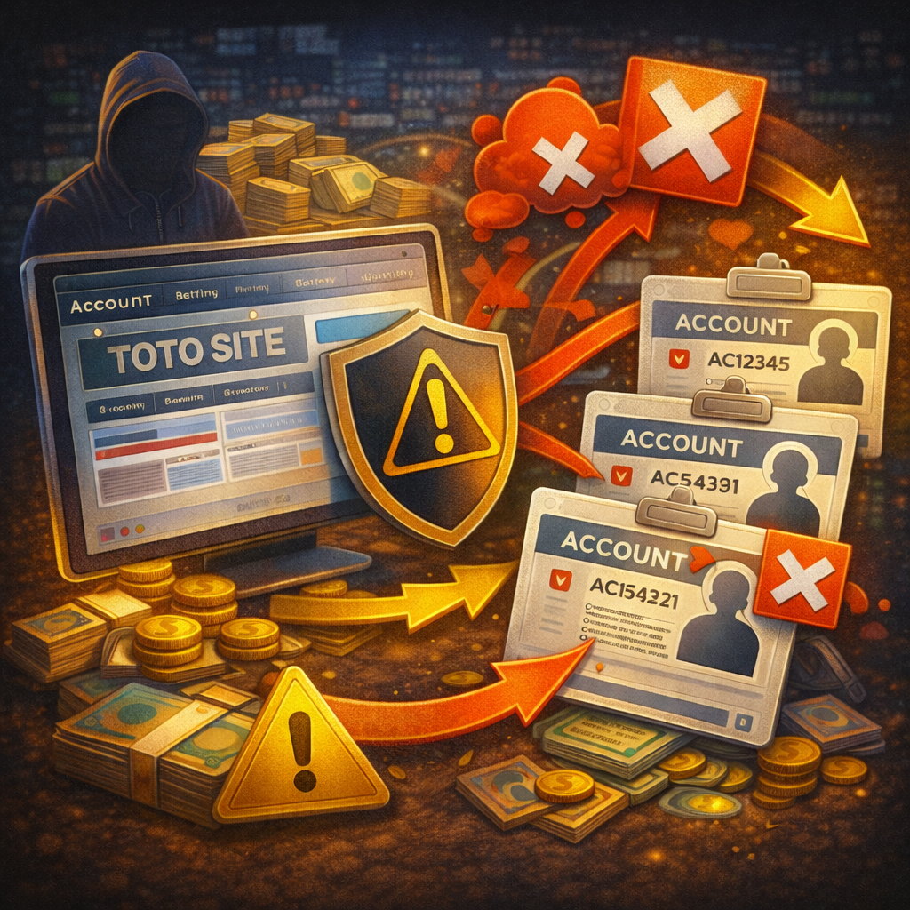 토토 사이트 계정 여러 개 만들어도 될까를 표현한 대표 이미지
