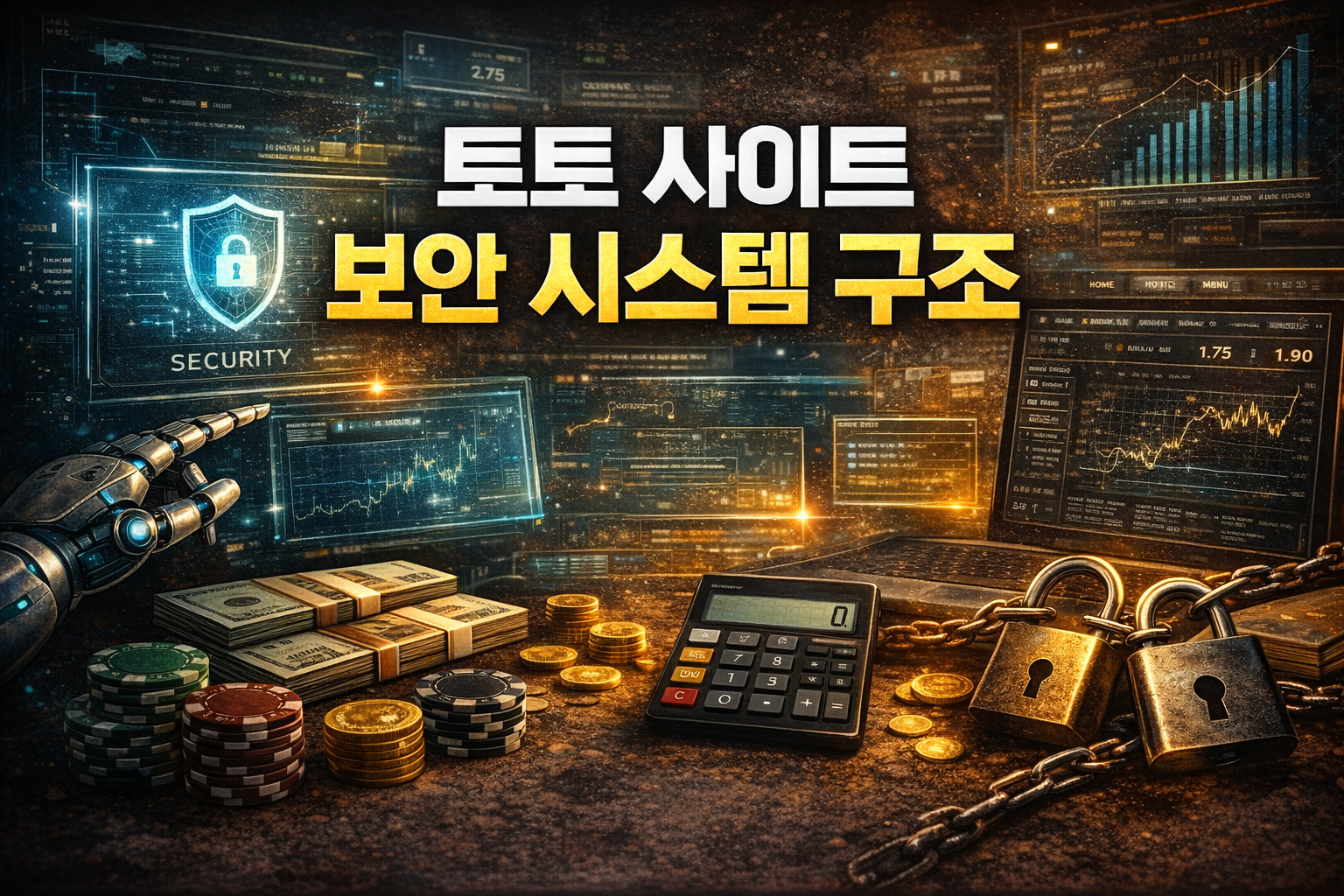 토토 사이트 보안 시스템 구조와 정보 보호 체계를 표현한 대표 이미지