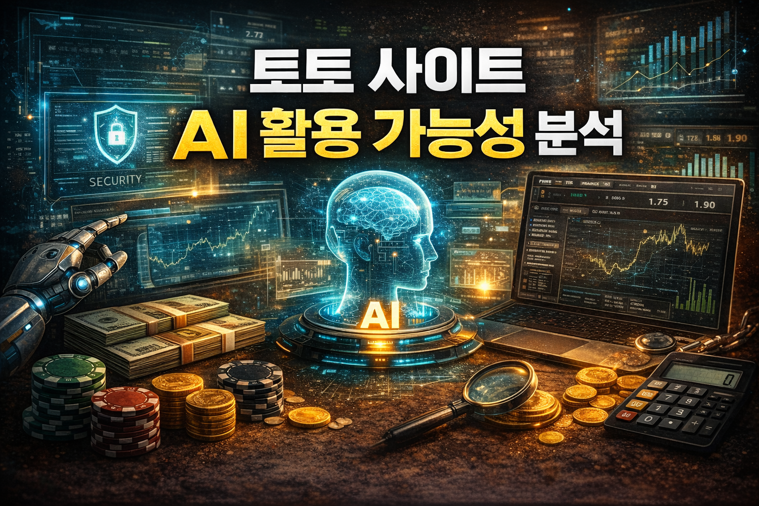 토토 사이트 AI 활용 가능성 분석, 기술은 늘어나지만 한계도 분명합니다