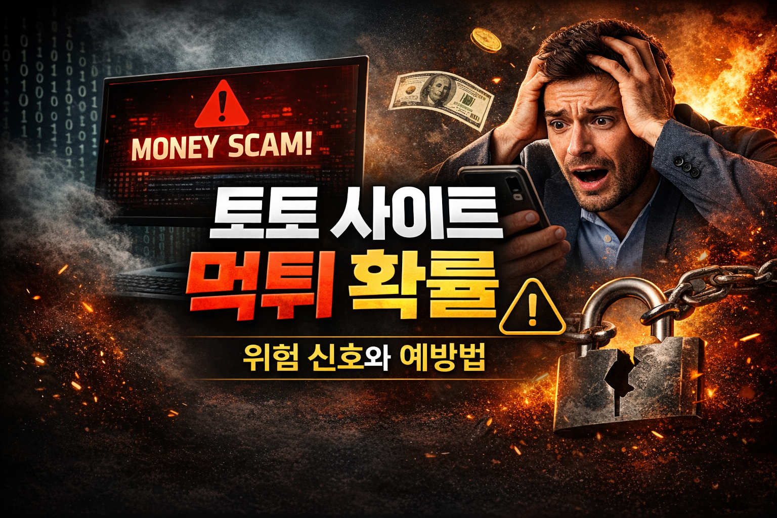 토토 사이트 먹튀 당할 확률은 얼마나 될까? 현실적인 위험성과 예방법 총정리